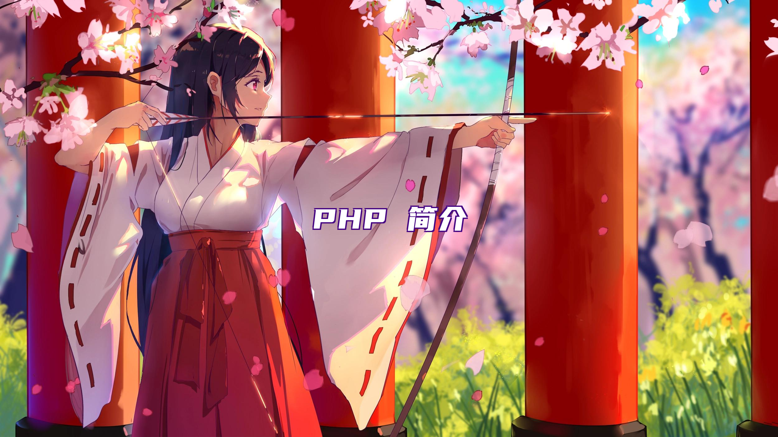 PHP 简介