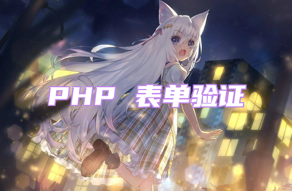 PHP 表单验证